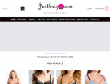 Tablet Screenshot of justbraz.com